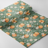Poncho Floraison de Pêches