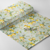 Poncho Fleurs de Citronnier