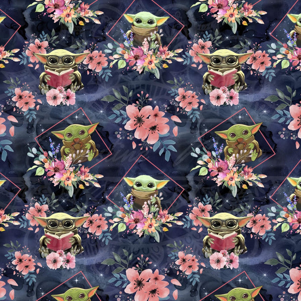 Poncho Extra-Terrestre Fleuri