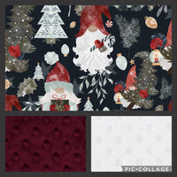 Bas De Noel Gnome & Sapin