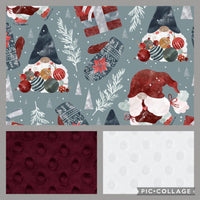 Bas De Noel Gnome D'hiver