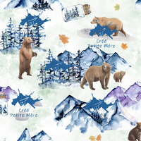 Poncho Ours Montagne