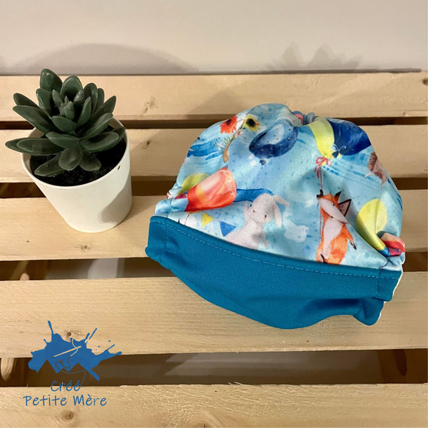 Couche Lavable Nouveau Né Animaux En Fête