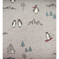Débarbouillette Pingouin Ski
